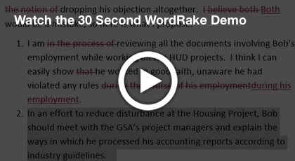 Wordrake Demo